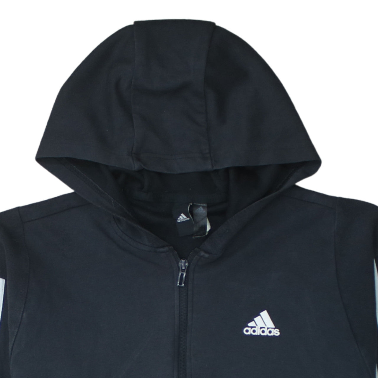 Adidas Men's Black Full Zip Hoodie Size L Sportswear