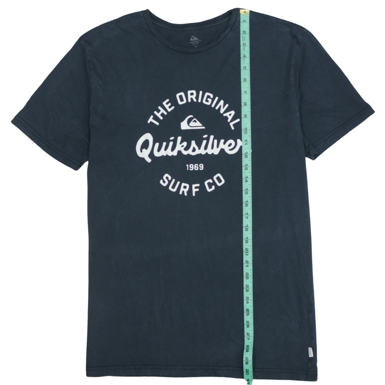 Quiksilver Men's Blue XL Surf Graphic Cotton T-Shirt