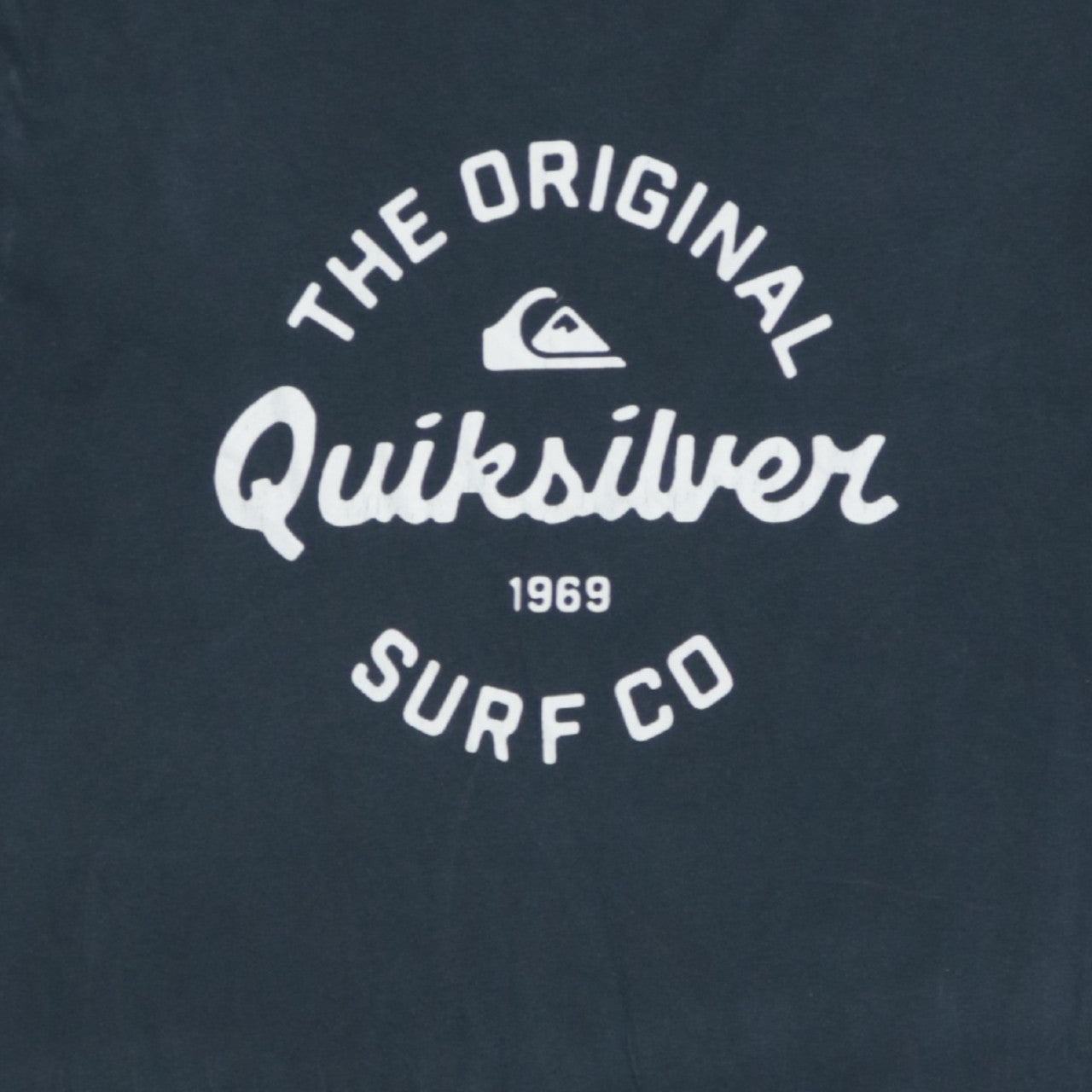 Quiksilver Men's Blue XL Surf Graphic Cotton T-Shirt