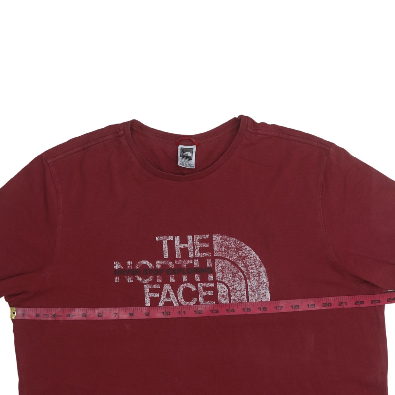 The North Face Men's Red XL Graphic Logo Cotton T-Shirt