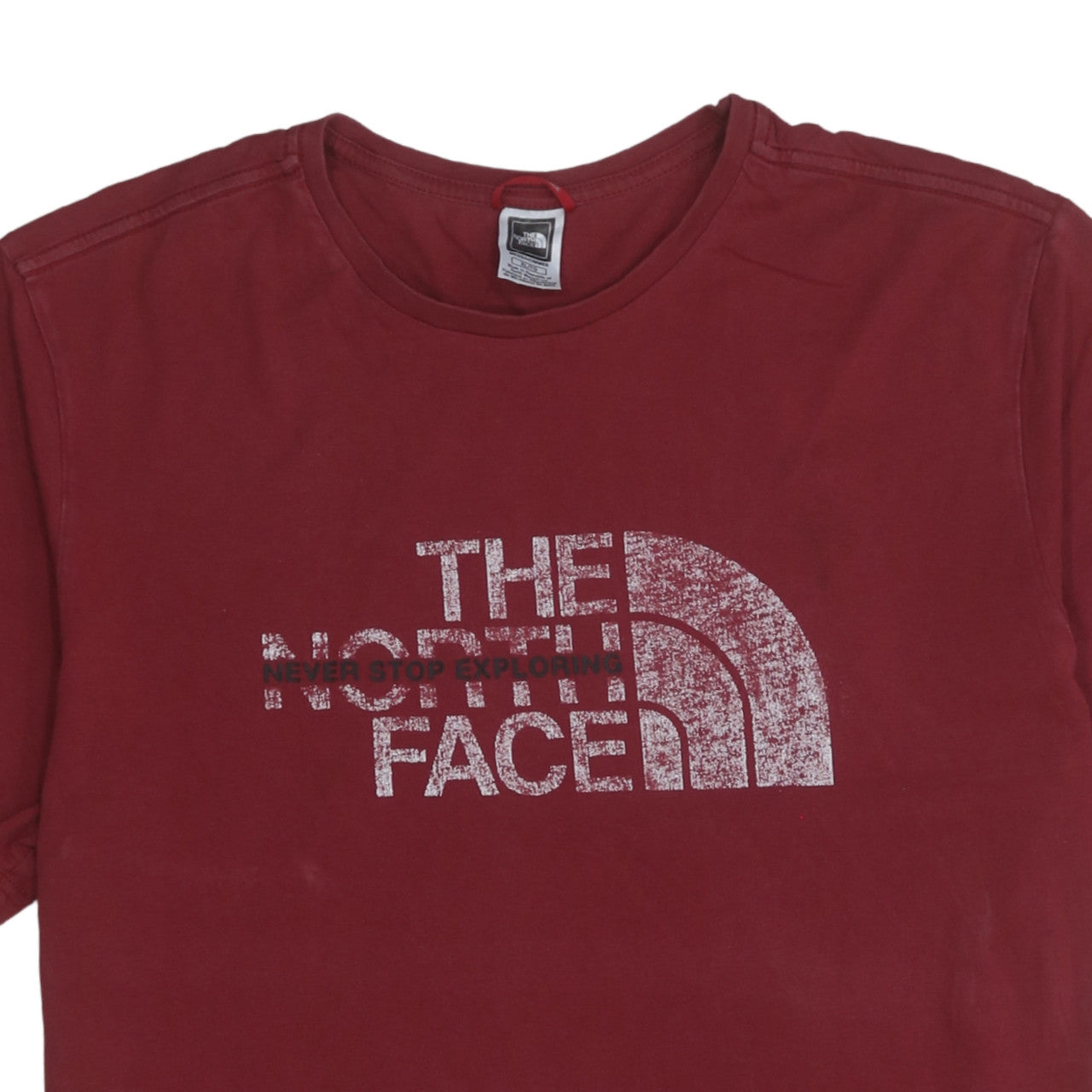 The North Face Men's Red XL Graphic Logo Cotton T-Shirt