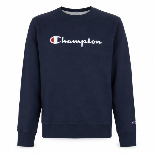 Champion Men's Blue Crew Neck Pullover Sweatshirt M