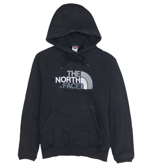 The North Face Men’s Black Pullover Hoodie Size S Cotton Fleece Outdoor