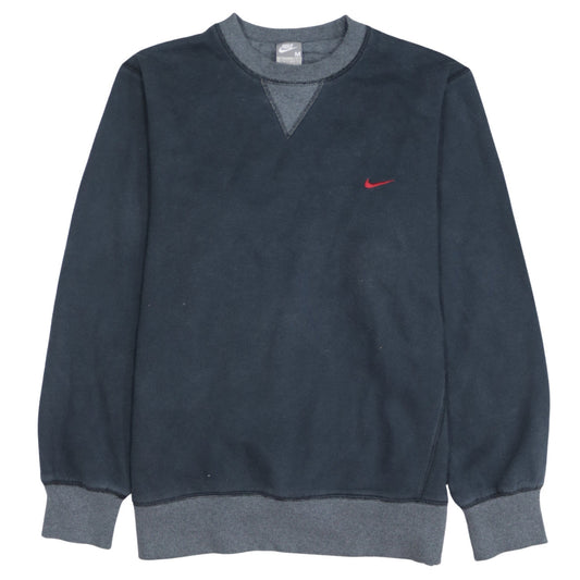 Nike Men's Blue Crew Neck Pullover Sweatshirt Size M Regular Fit