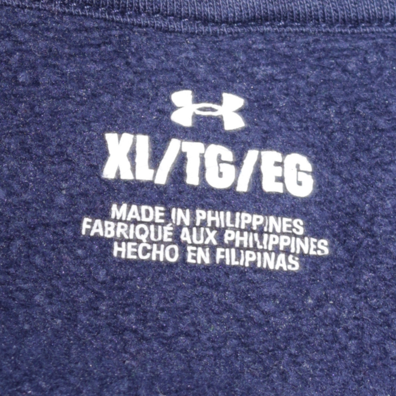 Under Armour Men's Blue XL Pullover Hoodie Fleece Sweatshirt
