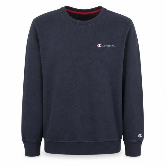 Champion Men's Black Small Crew Neck Pullover Sweatshirt