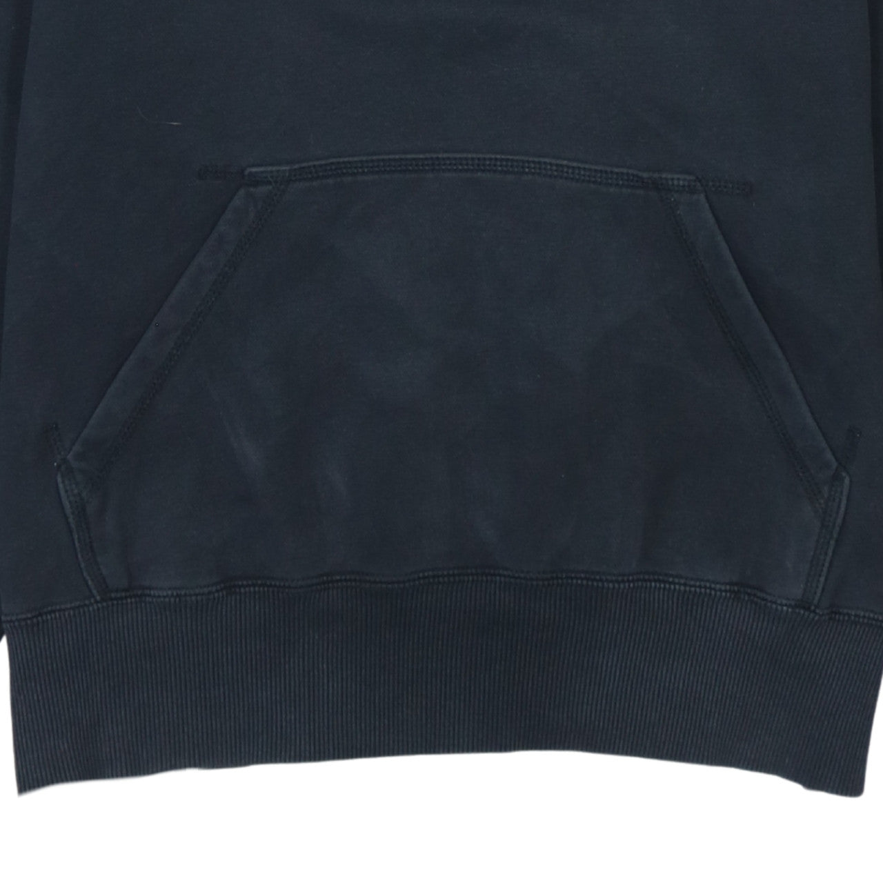 Nike Men's Black Pullover Hoodie M Logo Fleece Sweatshirt