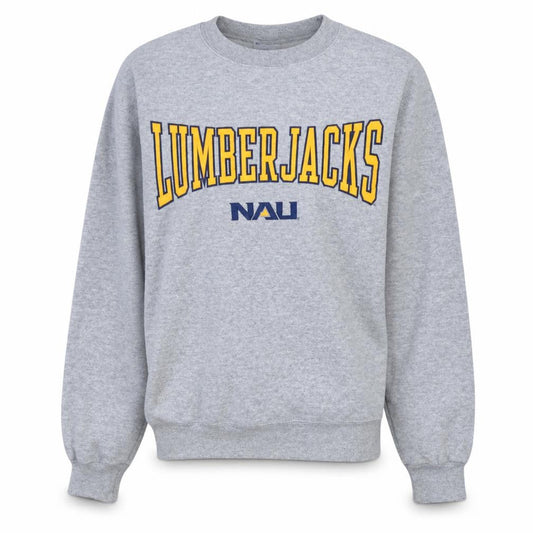 Champion Men's Grey Lumberjacks NAU Pullover Sweatshirt XS
