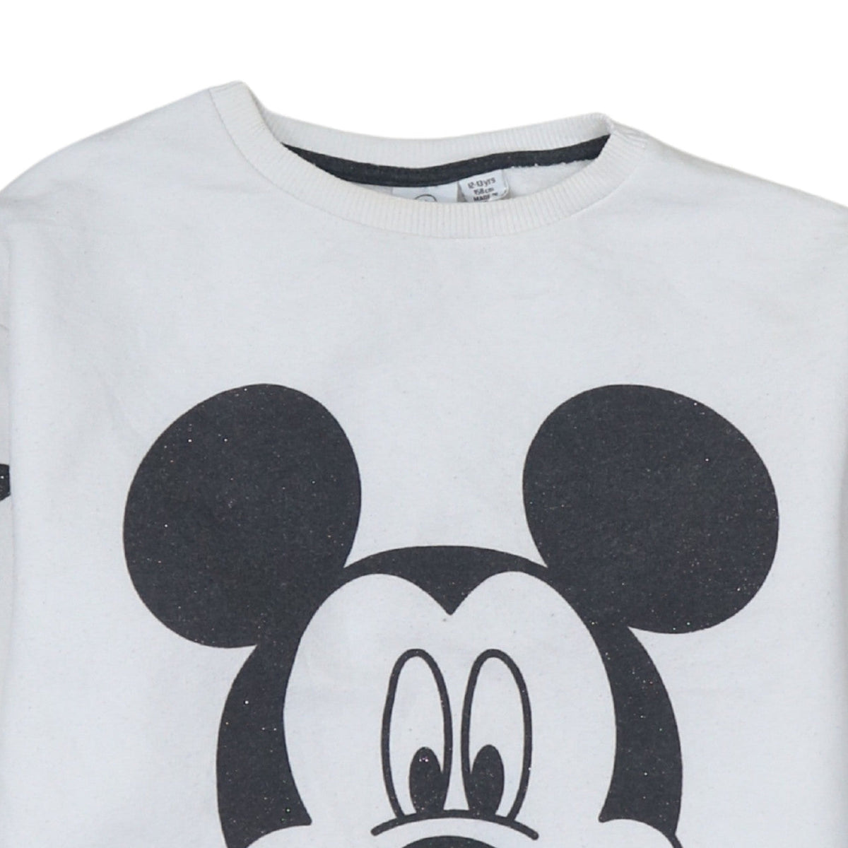 Additional view of Disney girls’ white mickey mouse pullover sweatshirt 12-13 years