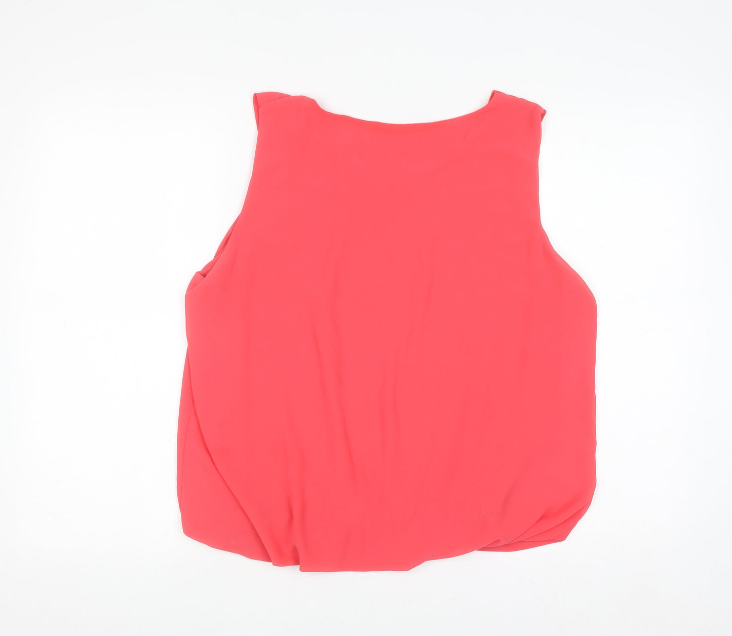 Quiz Women’s Pink Sleeveless Chiffon Blouse M