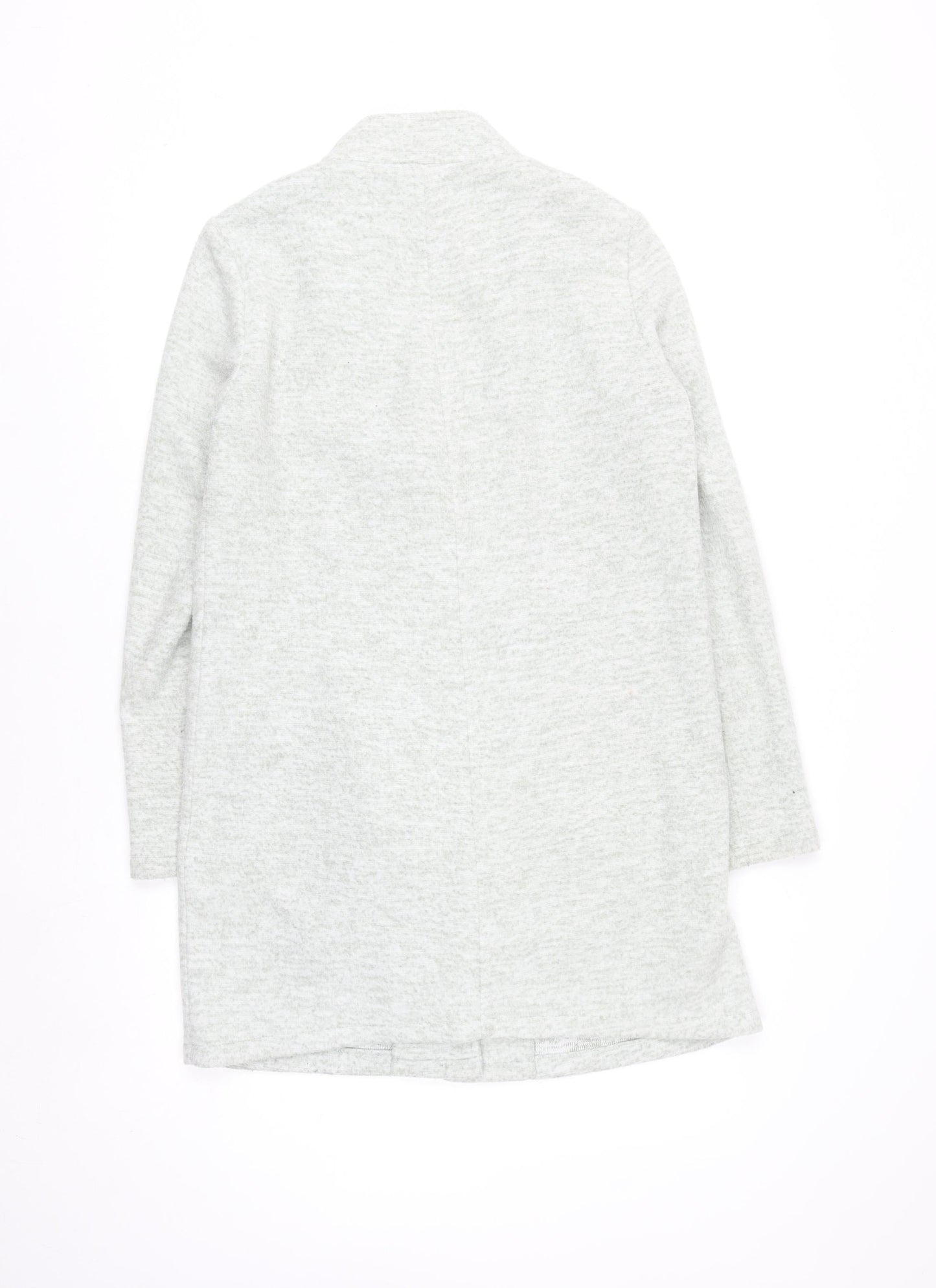 Vero Moda Women's Grey Longline Open Cardigan M