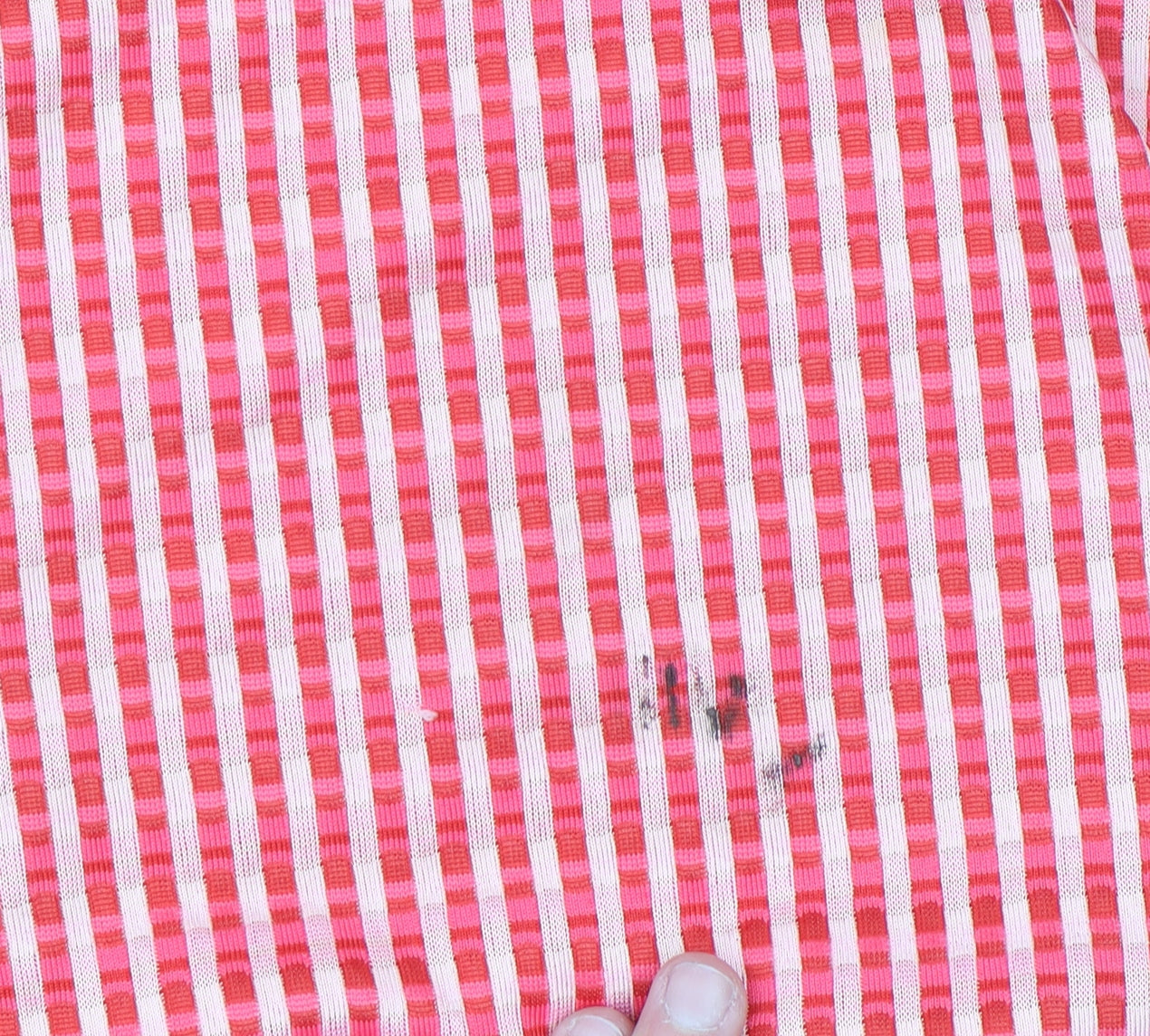 ZARA Women Red Check Slip Dress Size S Polyester Midi