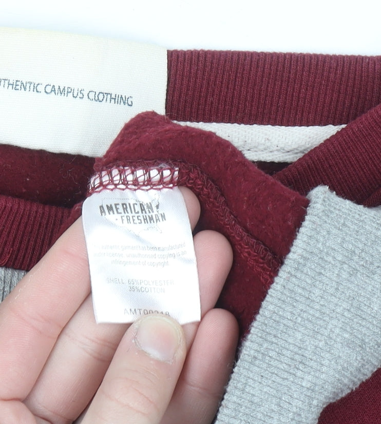 American Freshman Women's Burgundy Boston College Pullover Sweatshirt M