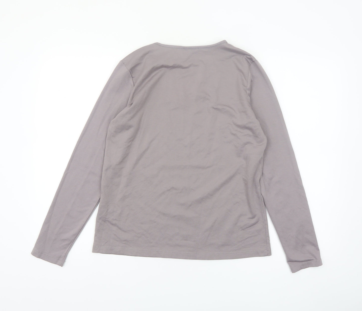 Esmara Women’s Grey Long Sleeve Basic Jersey Top Size S