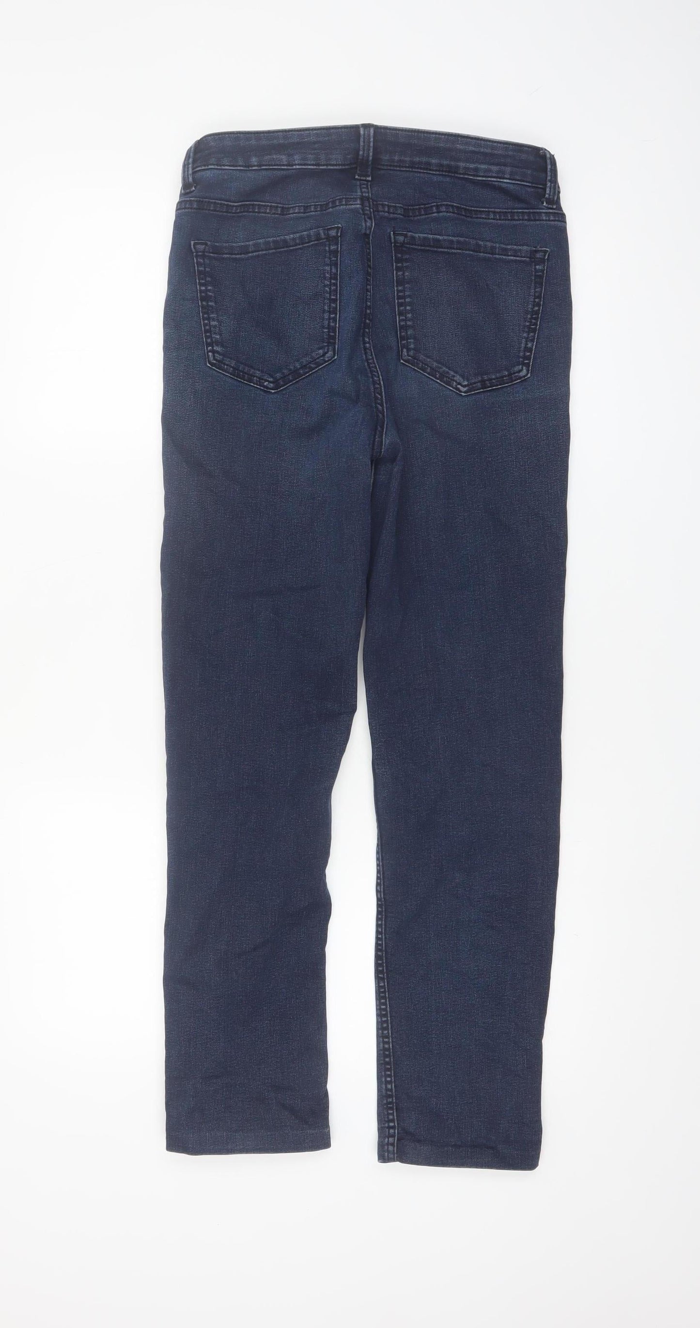 Marks and Spencer Women’s Blue Straight Leg Jeans Size 12 Regular