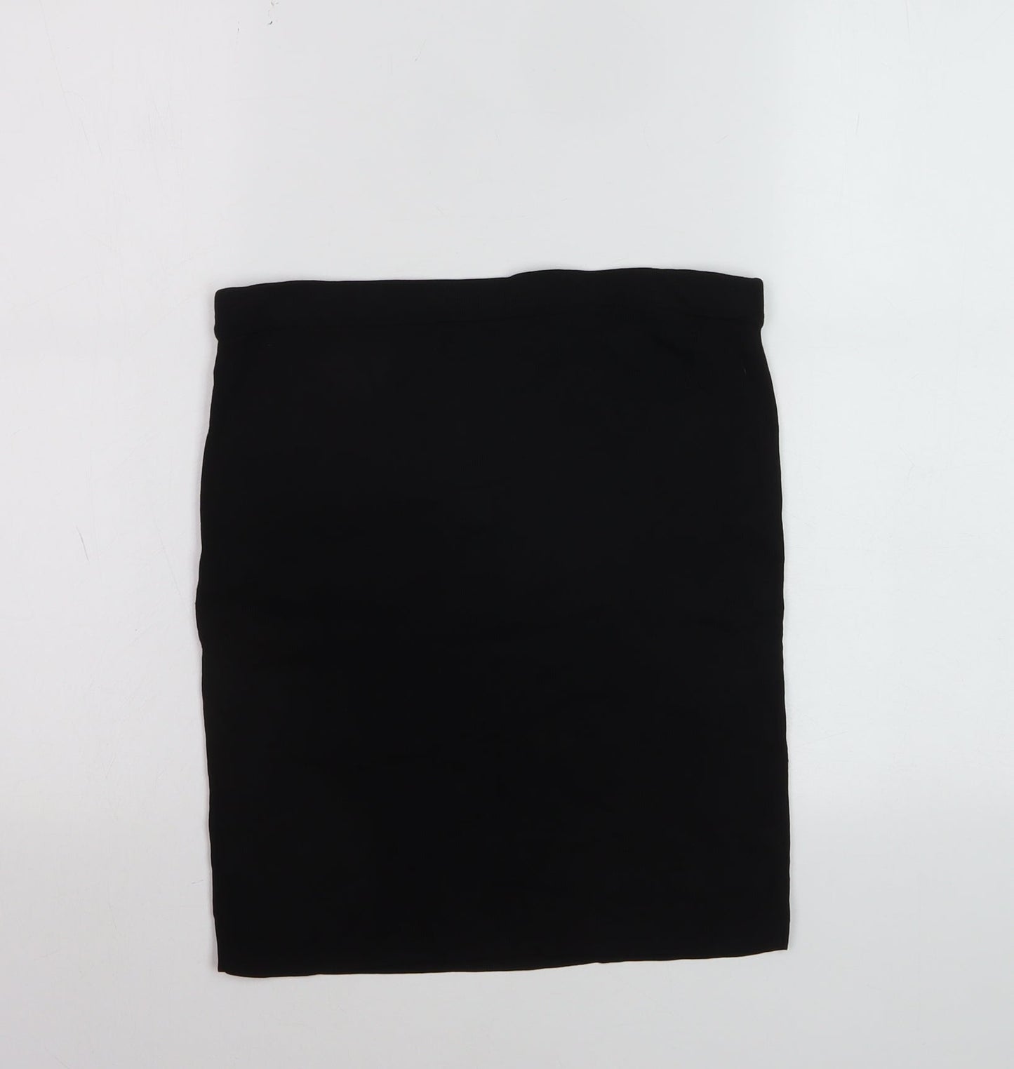 Willow & Thread Women's Black XS Stretch Pencil Skirt
