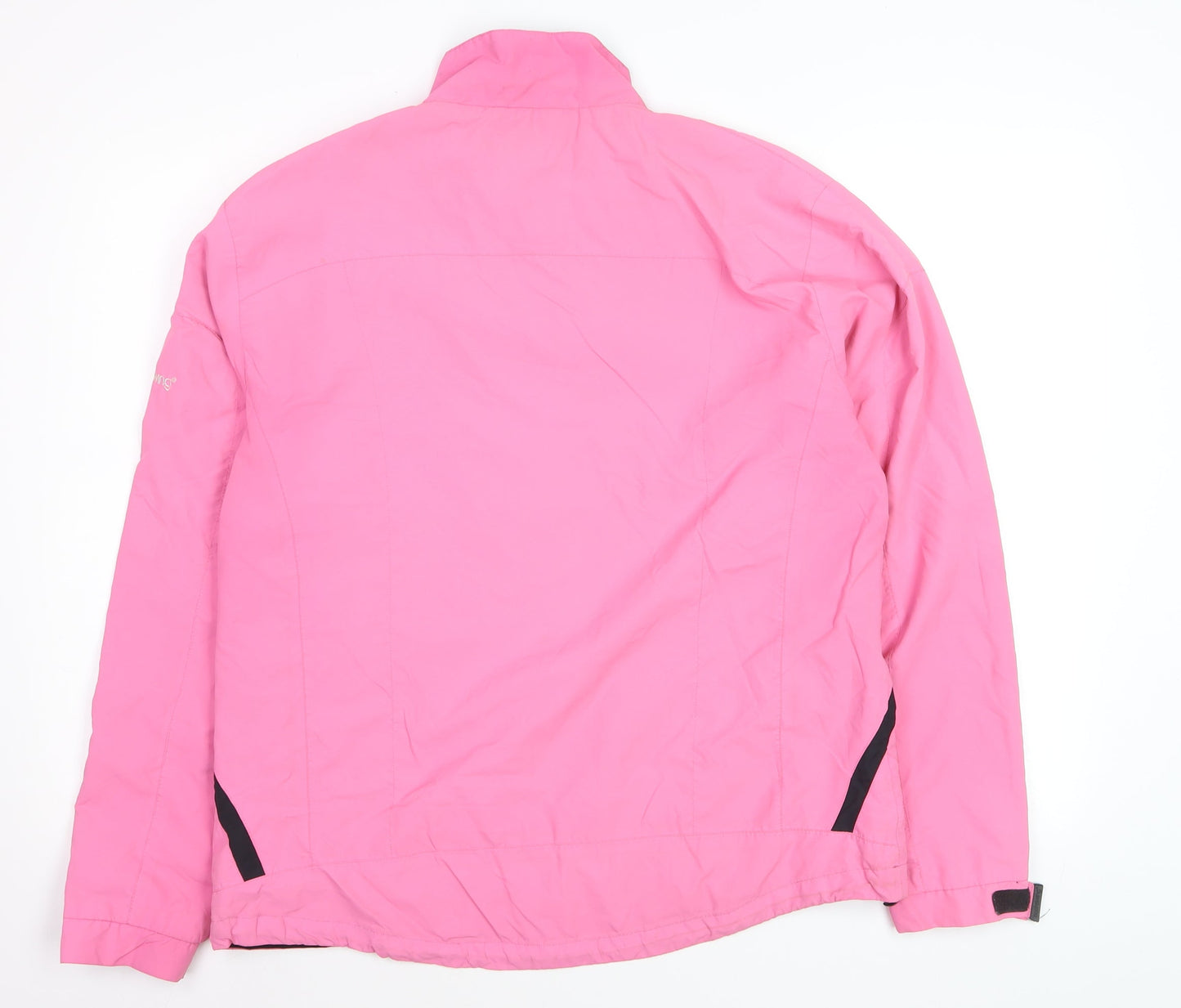 Backswing Women’s Pink Windbreaker Jacket Size 14 Lightweight