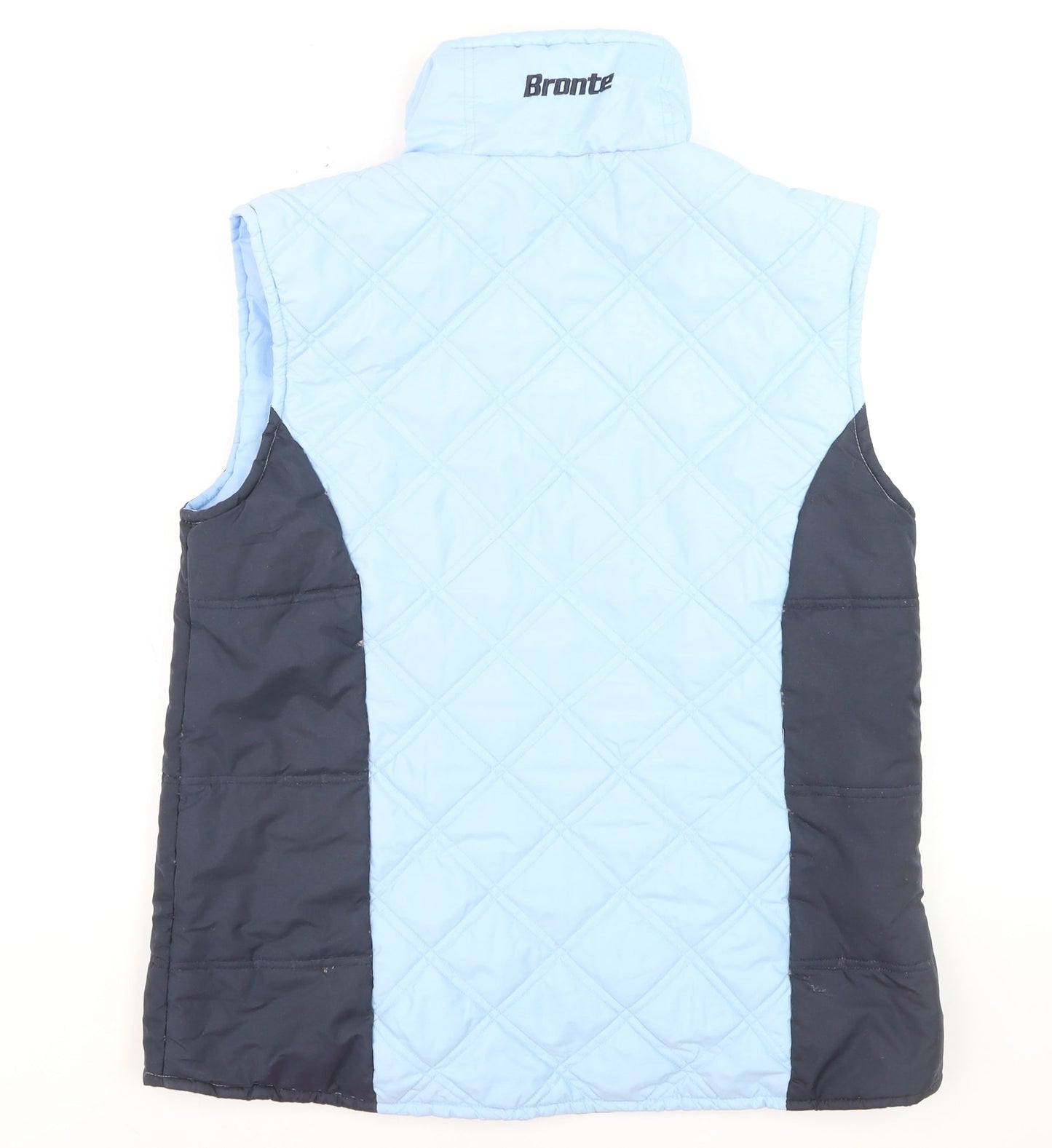 Bronte Men's Blue Quilted Bodywarmer Waistcoat M Outdoor Zip Vest