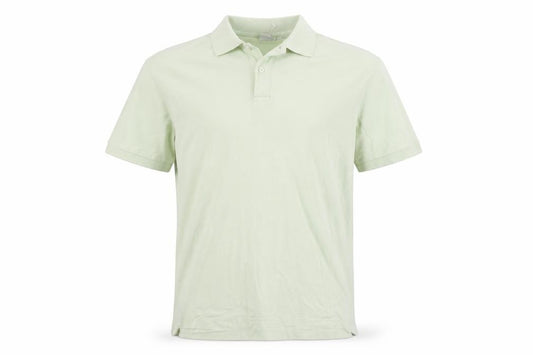 MNG Men's Green Regular Fit Cotton Short Sleeve Polo Shirt XL