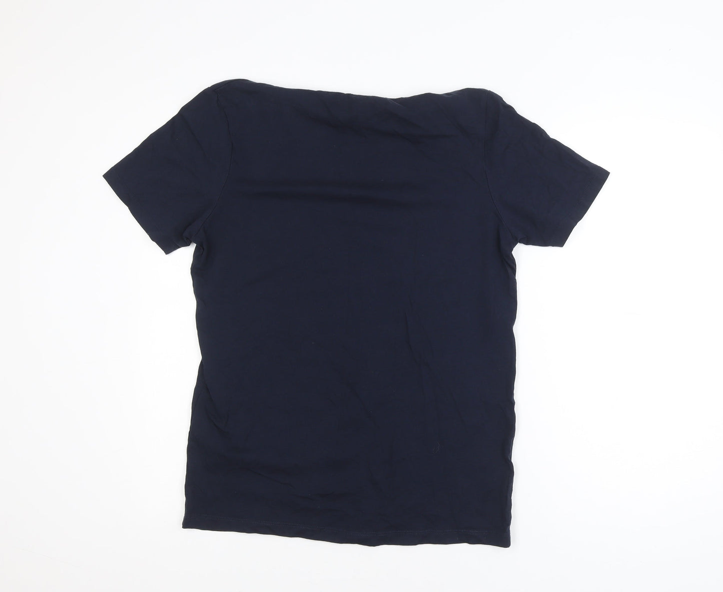 Jack & Jones Men’s Blue Graphic Print Crew Neck T-Shirt L