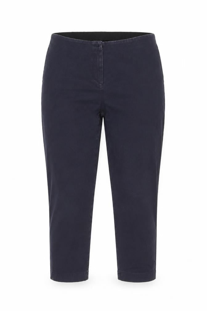 Marc Cain Women's Blue Cotton Chino Trousers Size 12