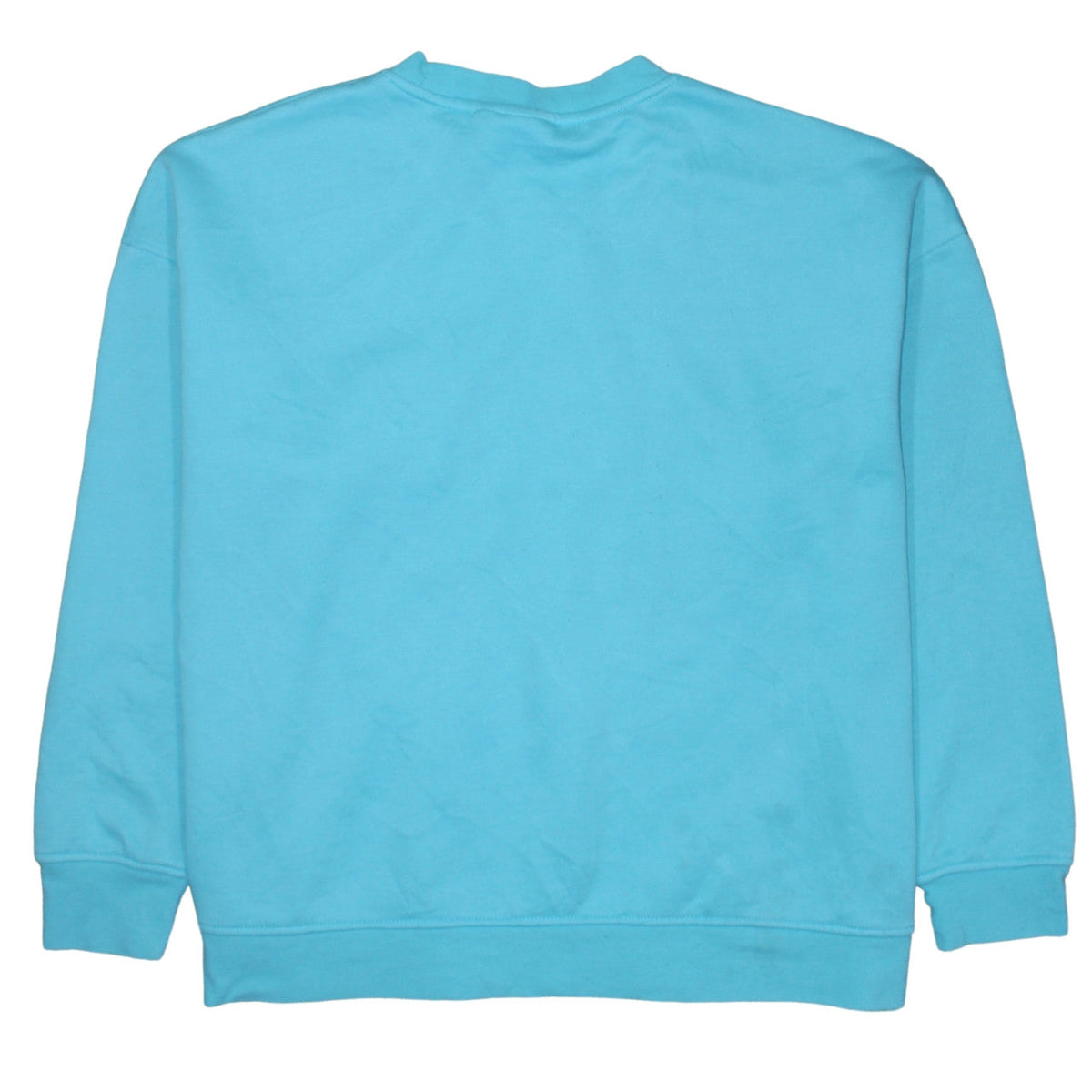 Disney Women Blue Stitch Crew Neck Pullover Sweatshirt XL