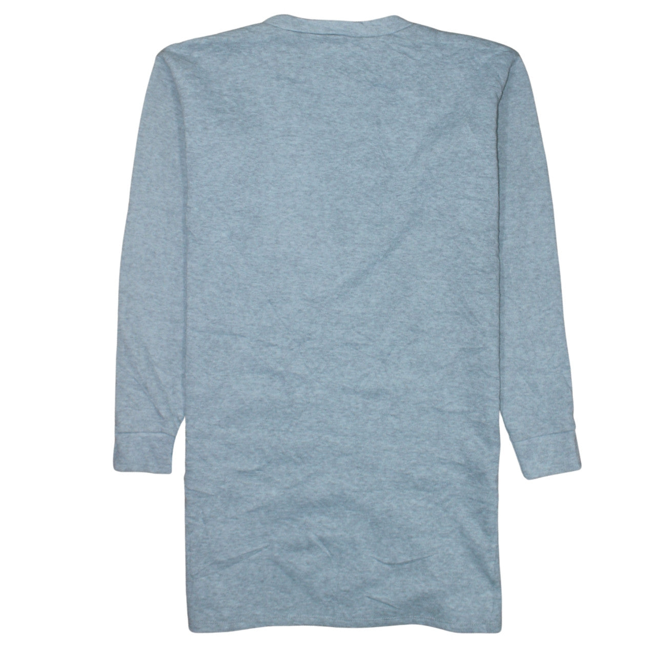 Disney Women Grey Size 12 Mickey Mouse Long Sleeve T-Shirt Dress