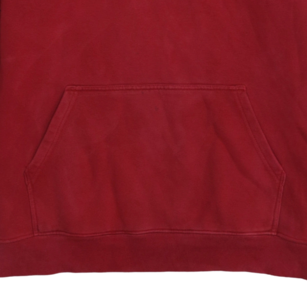 Lee Men's Red Pullover Hoodie M Regular Fit Fleece Sweatshirt