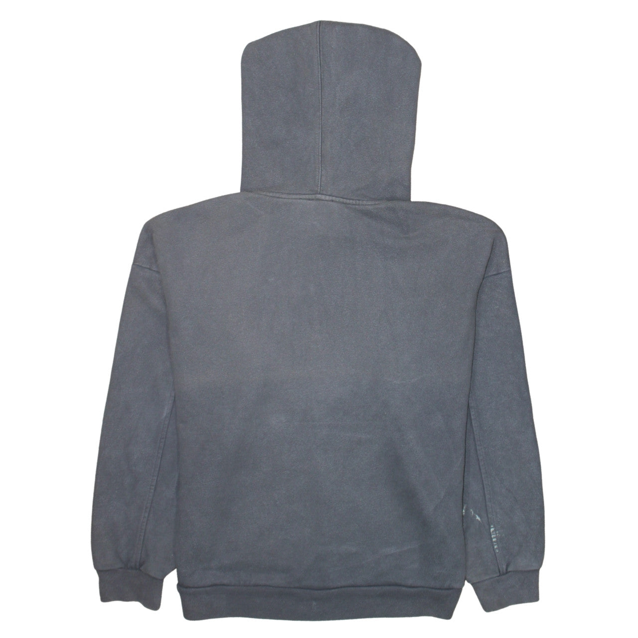 Levi's Women Grey Pullover Hoodie S Logo Print Cotton Casual
