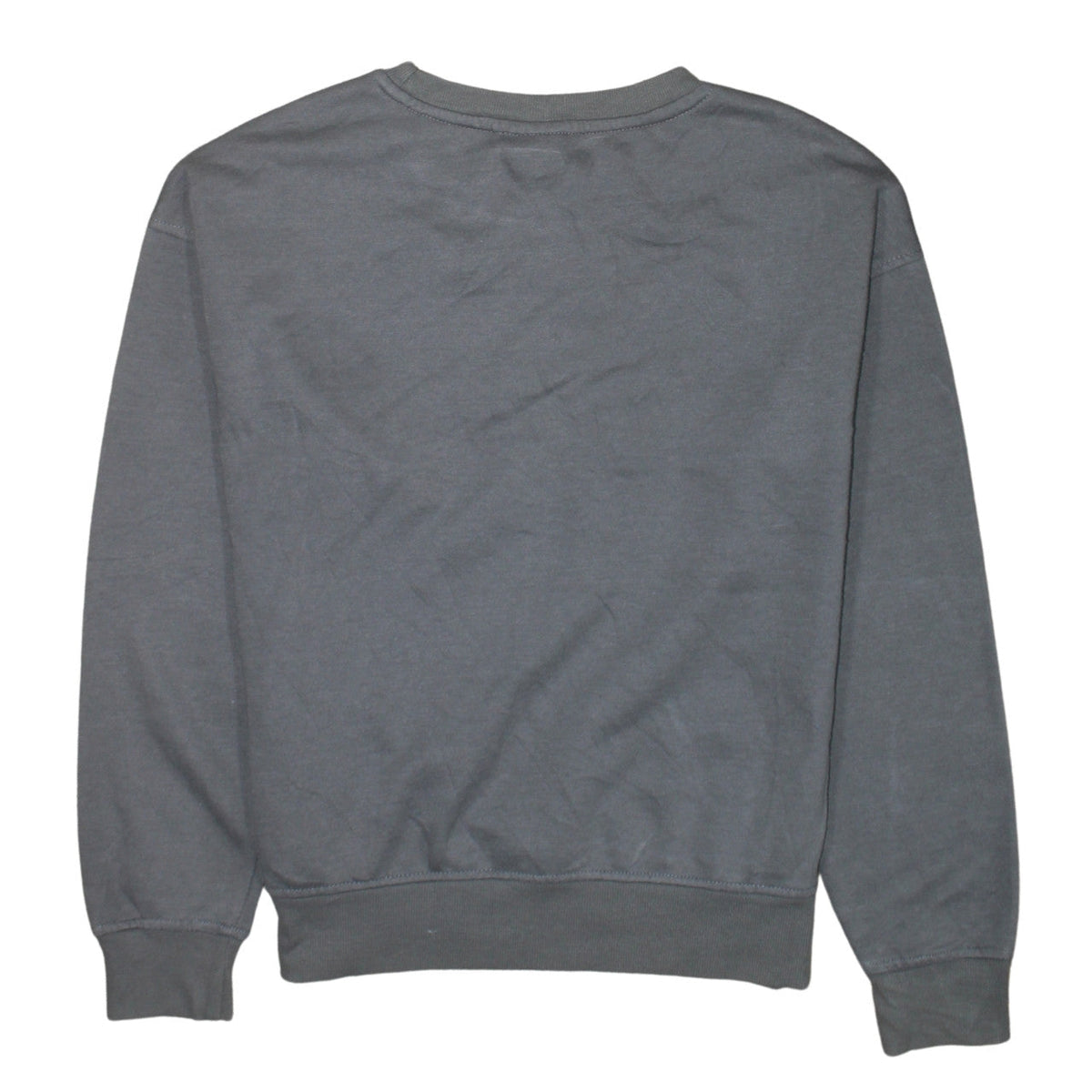 Disney Women’s Grey Mickey Mouse Pullover Sweatshirt 2XS