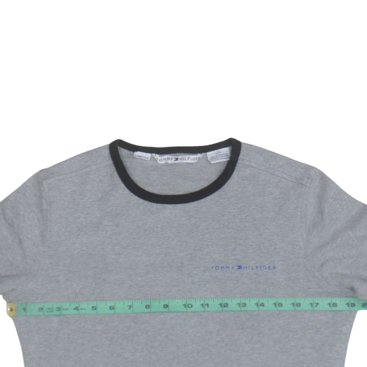 Tommy Hilfiger Womens Grey Crew Neck Long Sleeve Pullover Sweatshirt M