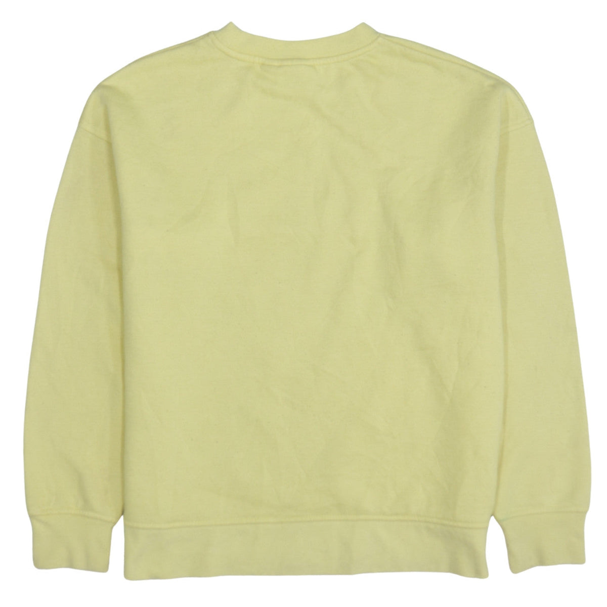 Back view of Disney Women Yellow XS Winnie the Pooh Hunny Pullover Sweatshirt