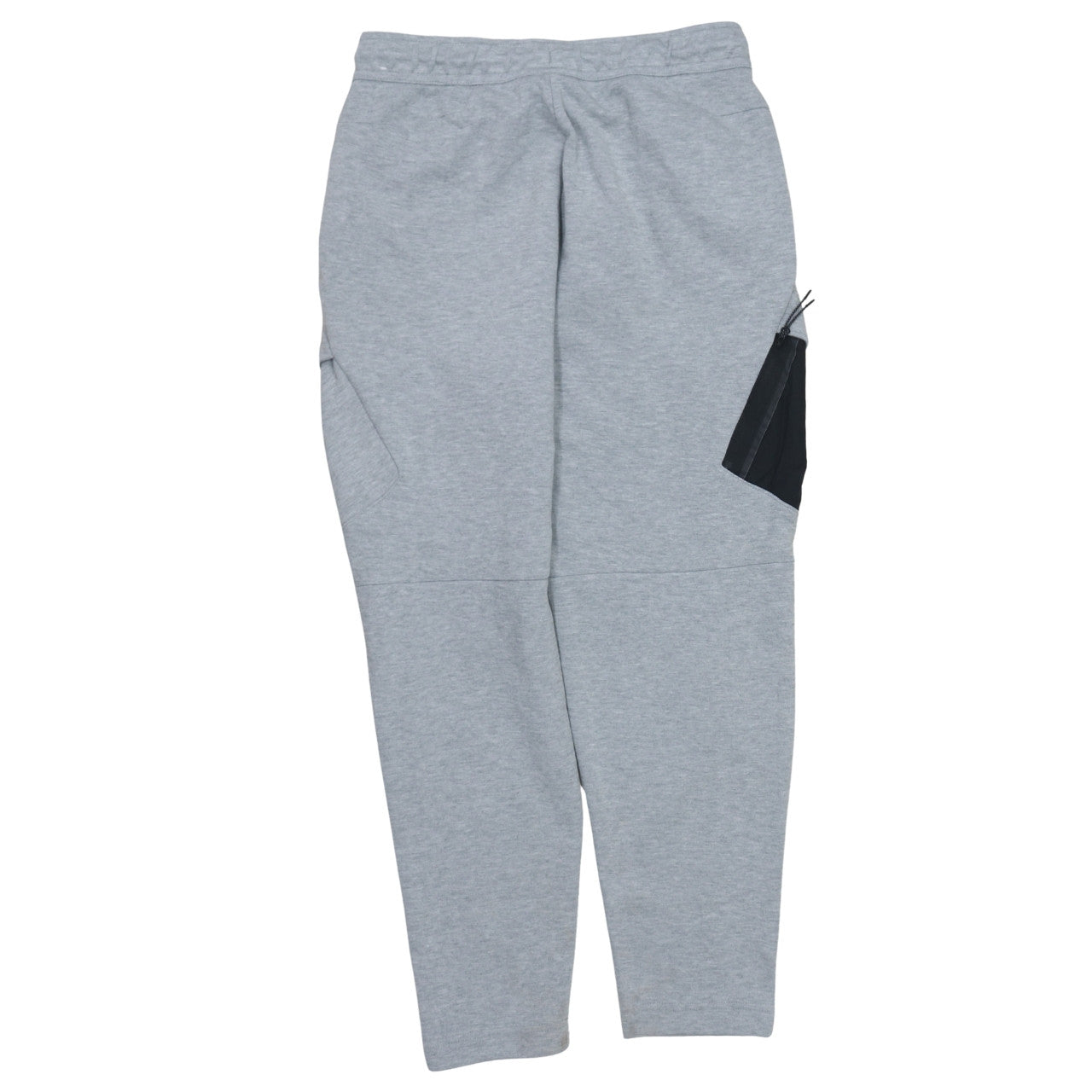 Nike Men's Grey Jogger Trousers S Regular Fit Cotton Blend