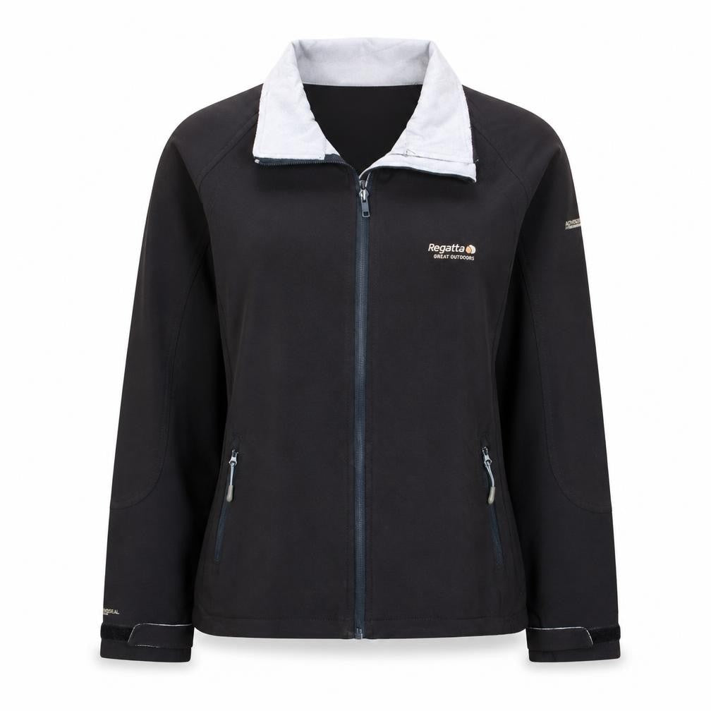 Regatta Womens Black Softshell Adventure Tech Jacket Size 14