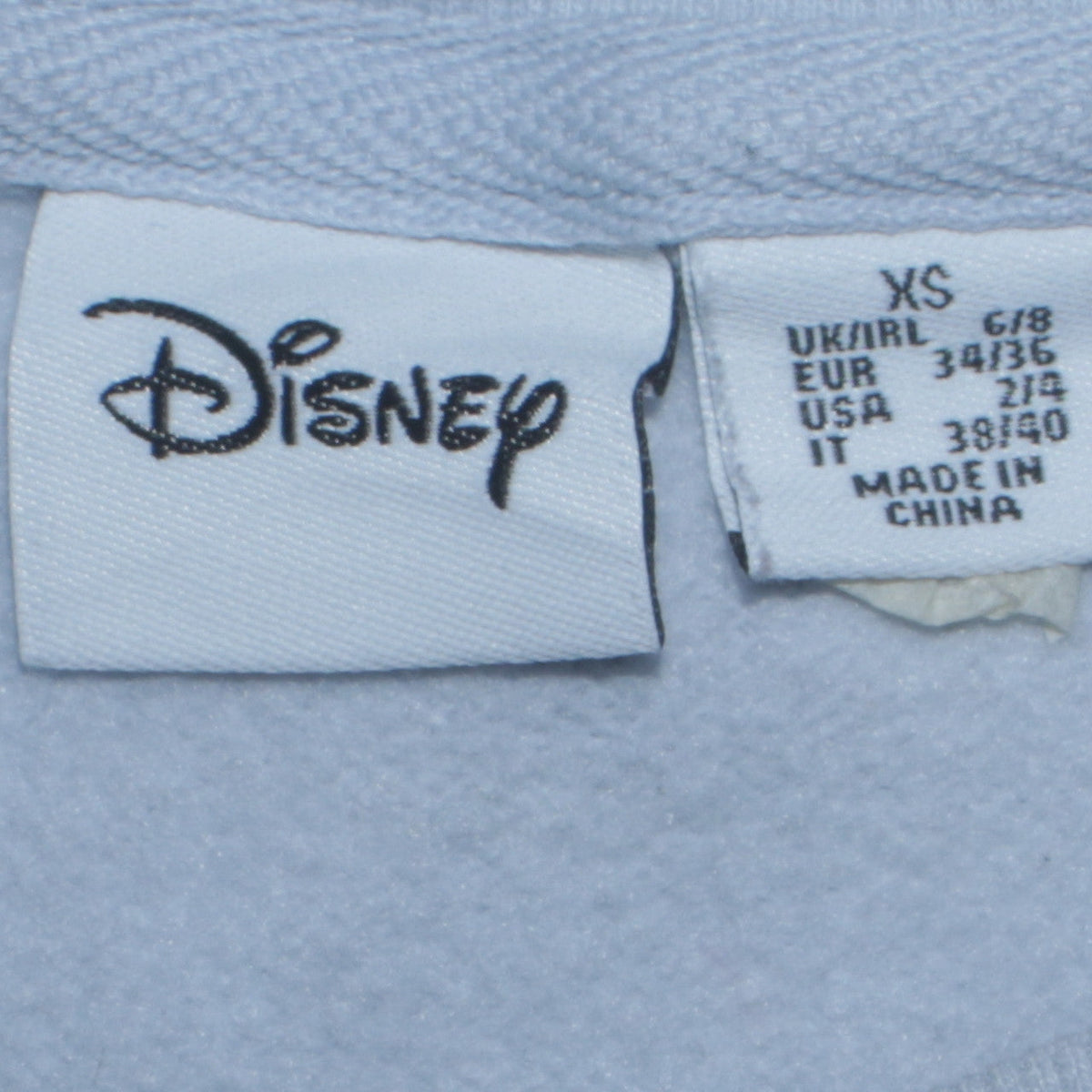 Disney x Primark Women Blue Stitch Sweatshirt XS Pullover Crew Neck
