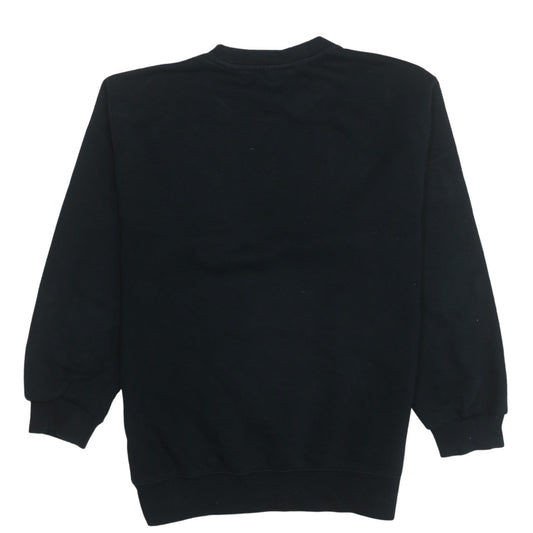 Nike Men's Black Small Crew Neck Pullover Sweatshirt