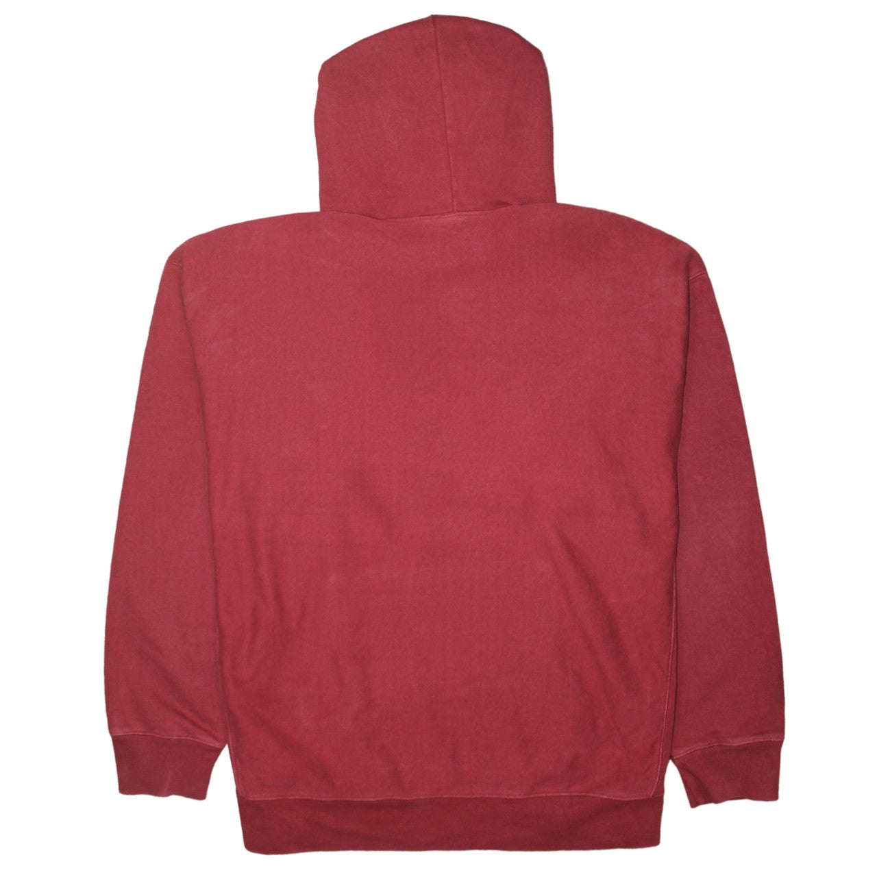 GAP Men's Red Pullover Hoodie XL 1969 Athletic Fleece Graphic Sweatshirt