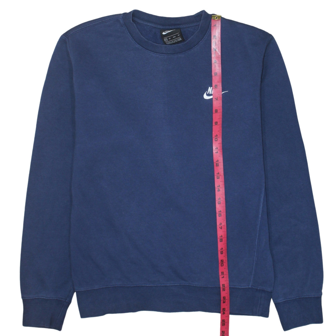 Nike Men's Blue XS Crew Neck Pullover Sweatshirt Logo Sportswear