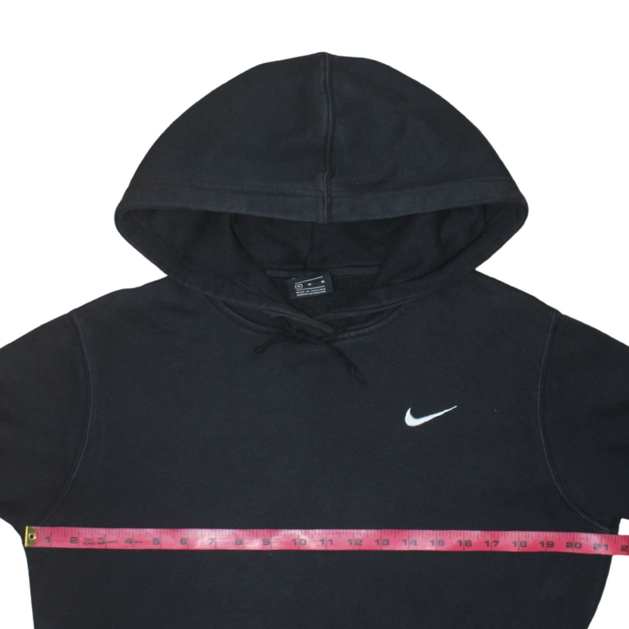 Nike Men's Black Pullover Hoodie Size M Regular Fit Sportswear