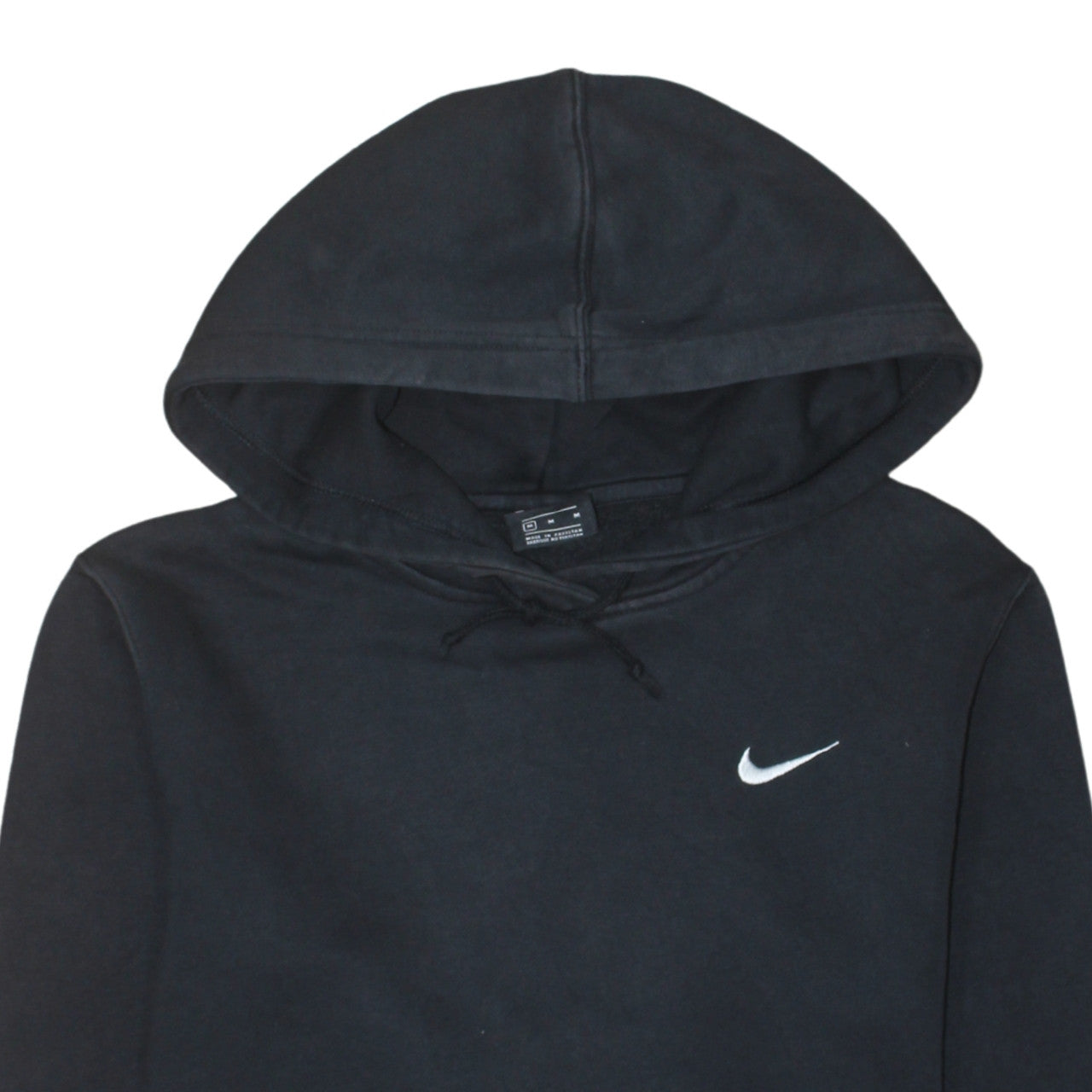 Nike Men's Black Pullover Hoodie Size M Regular Fit Sportswear