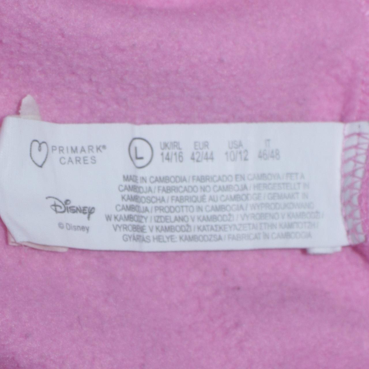 Disney Women Pink Lizzie McGuire Pullover Sweatshirt L