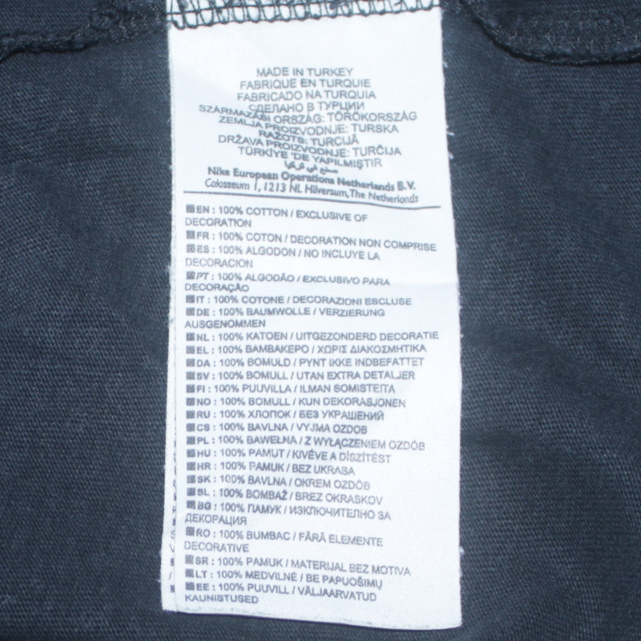 Nike Men's Black Athletic Dept Graphic T-Shirt L