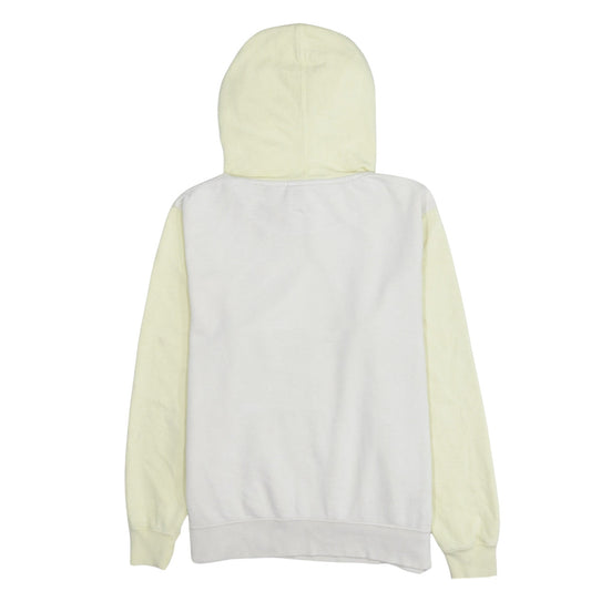 Nike Men's Beige Pullover Hoodie Small Logo Fleece Regular Fit