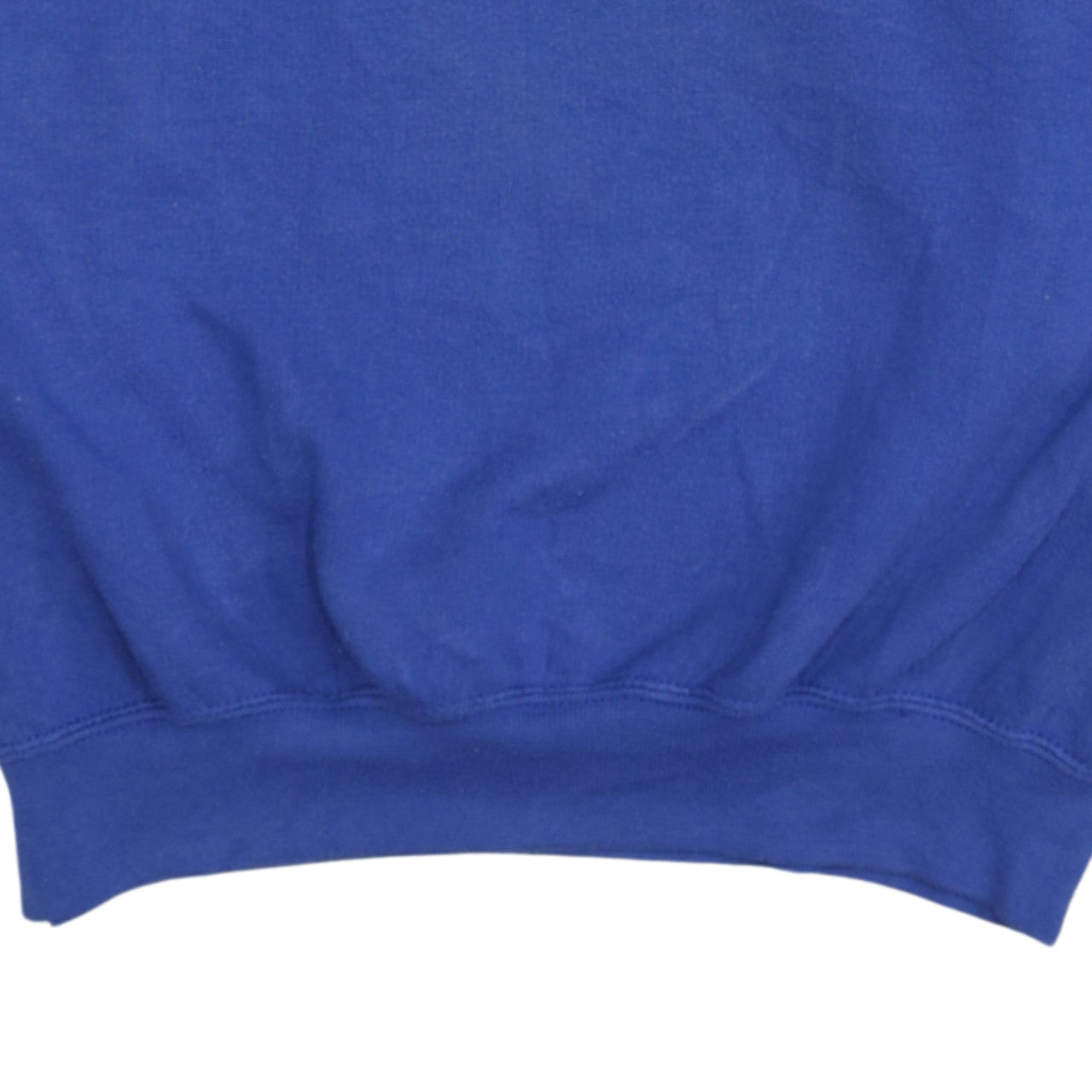 Russell Men's Blue Crew Neck Fleece Sweatshirt Medium Pullover