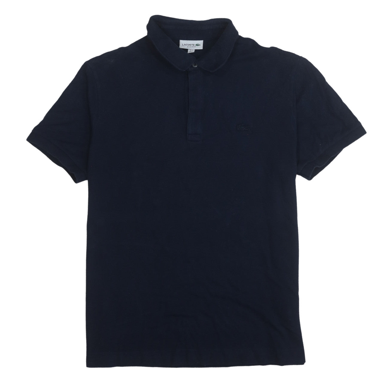 Lacoste Men's Blue Regular Fit Cotton Stretch Polo Shirt XL
