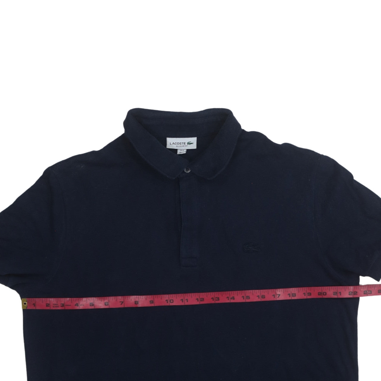 Lacoste Men's Blue Regular Fit Cotton Stretch Polo Shirt XL