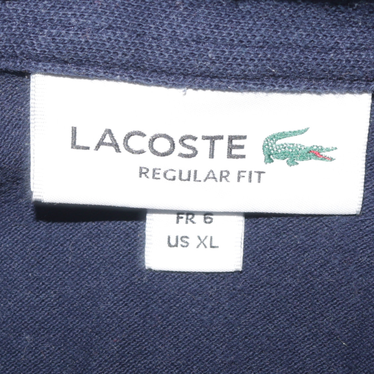 Lacoste Men's Blue Regular Fit Cotton Stretch Polo Shirt XL