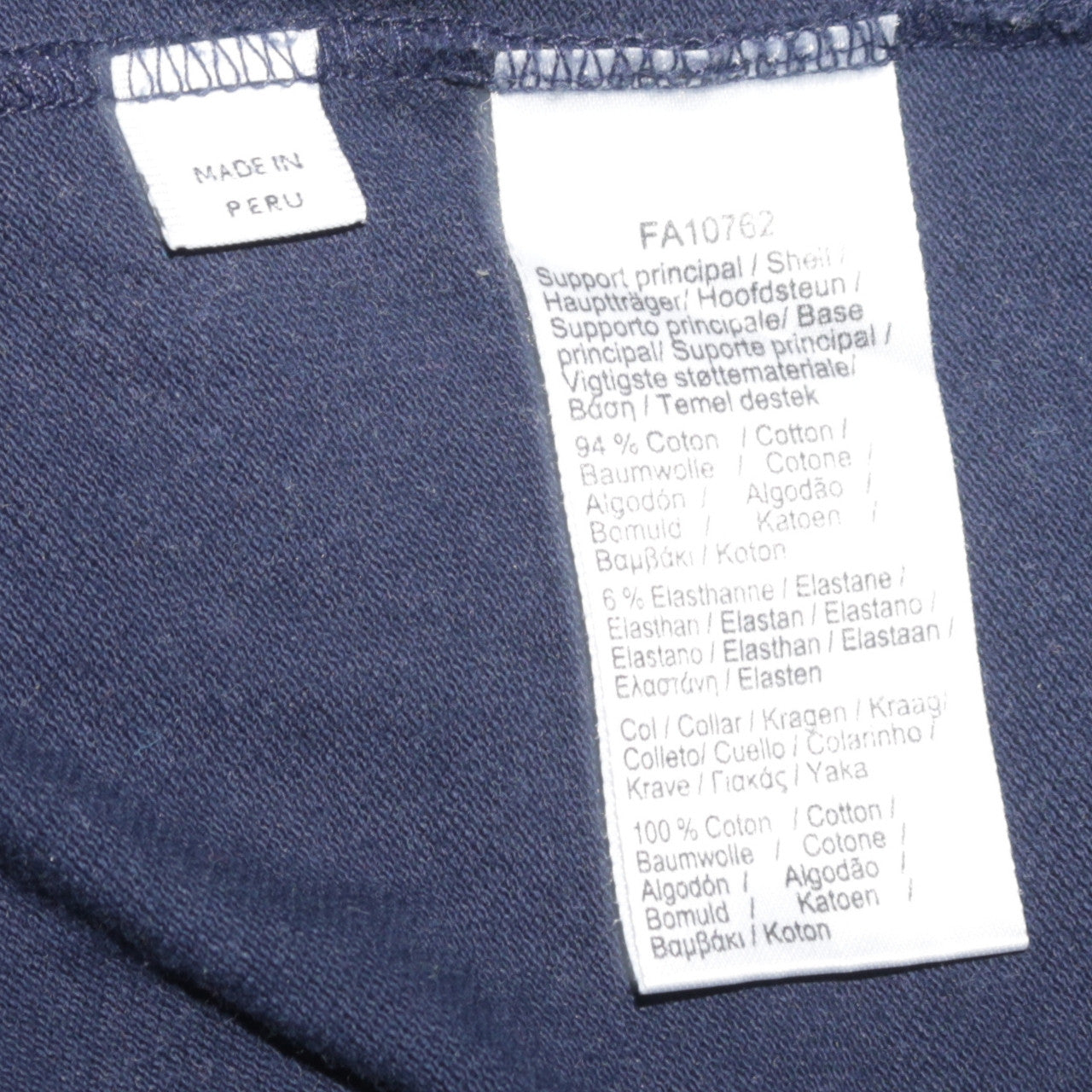 Lacoste Men's Blue Regular Fit Cotton Stretch Polo Shirt XL