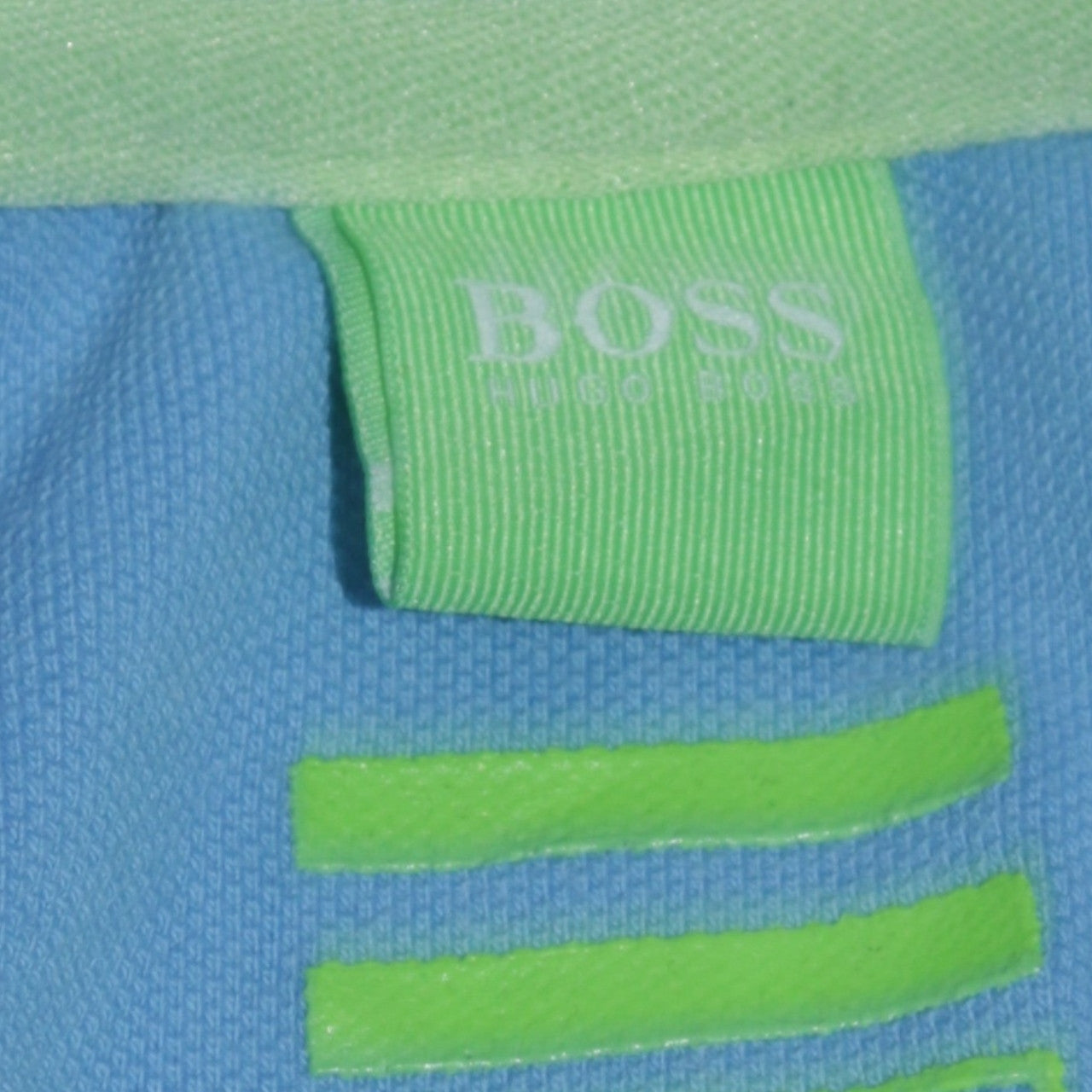 Hugo Boss Men's Blue Cotton Polo Shirt Size L Classic Fit