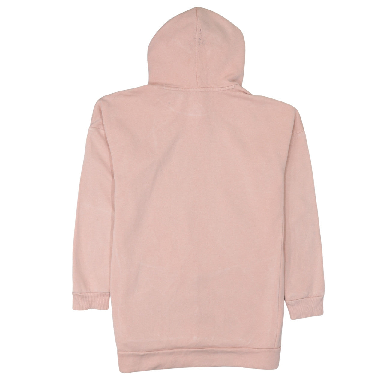 Adidas Women Pink Logo Pullover Hoodie Medium 12-14 Casual